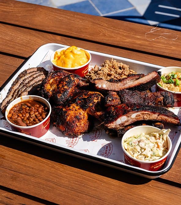 Rondey Scott's BBQ plate