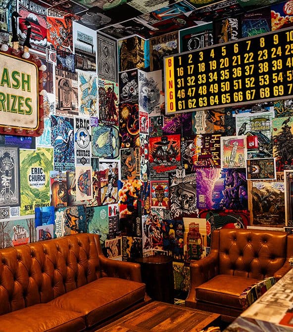 VIP area in Chief's Tavern