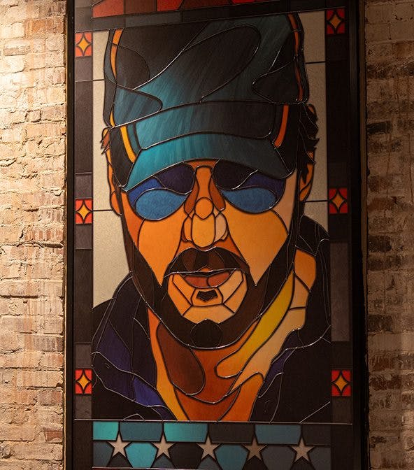 Stained Glass of Eric Church