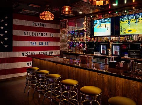 Bar in Friendly Shadows