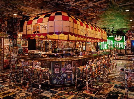 Bar in Chief's Tavern