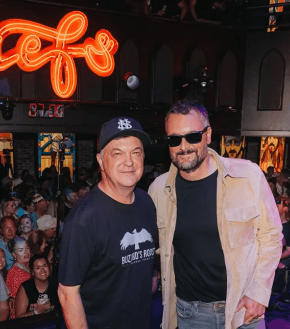 Buzz Brainard and Eric Church