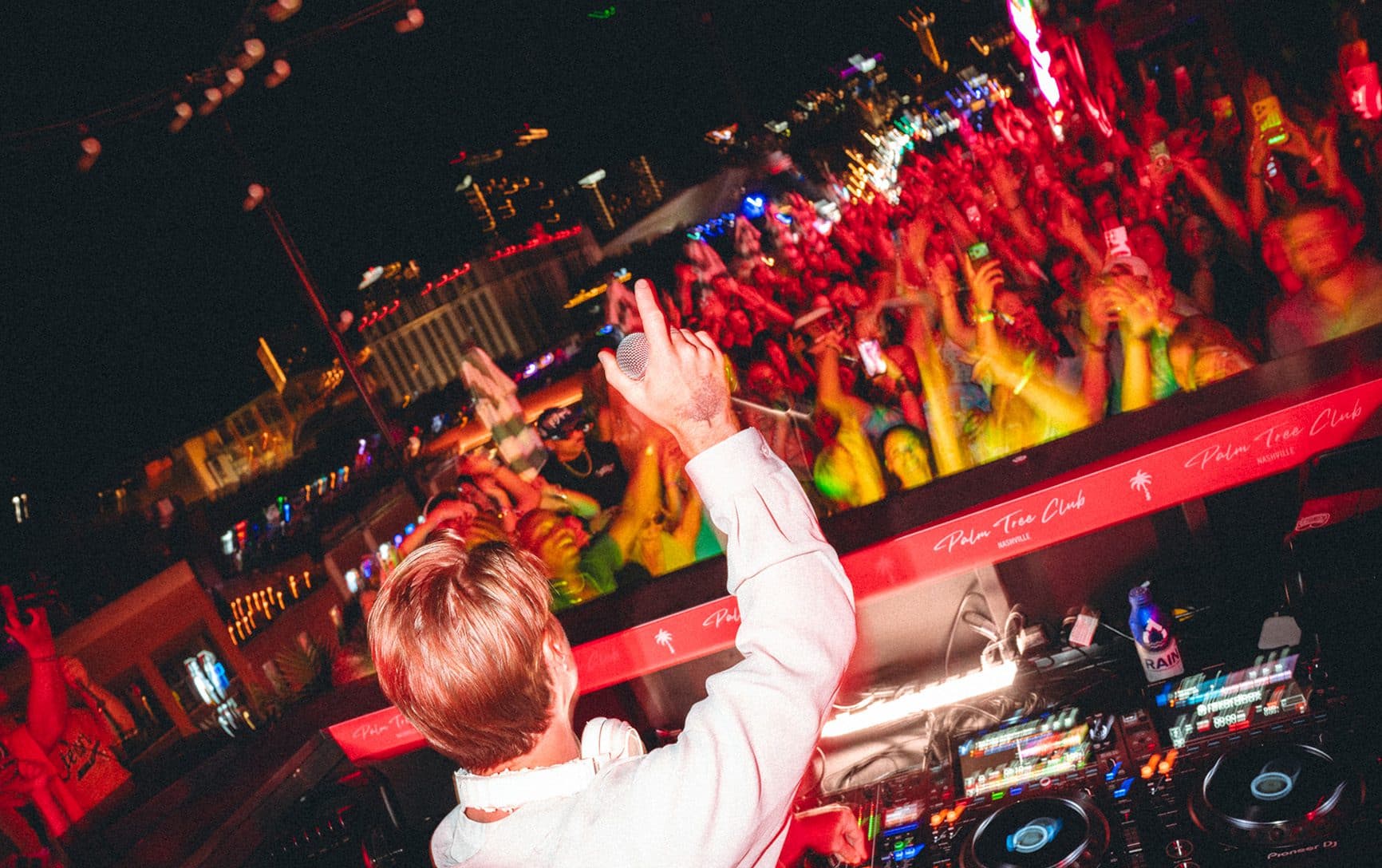 dj at Palm Tree Club
